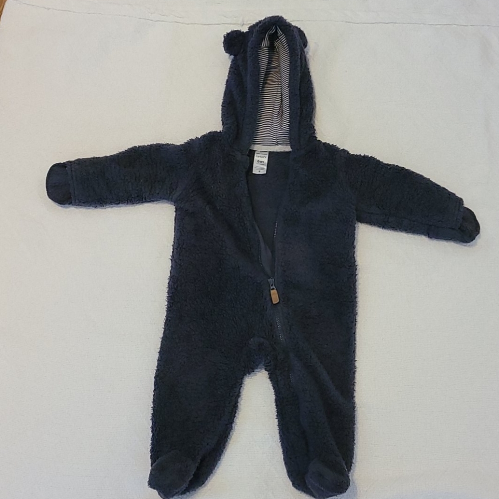 Carter's Zip-Up Fleece Pram Suit